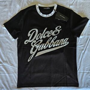 Dolce & Gabbana Monochrome Logo Tee